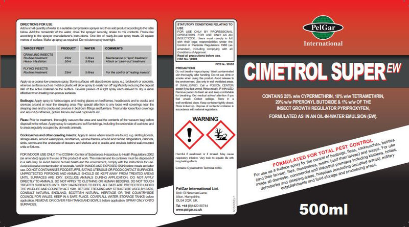 Cimetrol Super EW