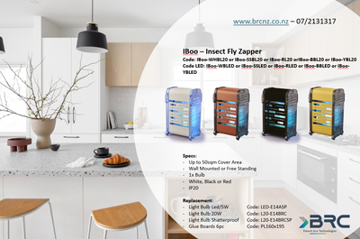 IBOO - UV-A Zapper Insect Light - Yellow/Black