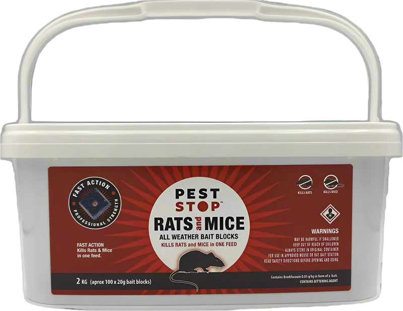 White container with &