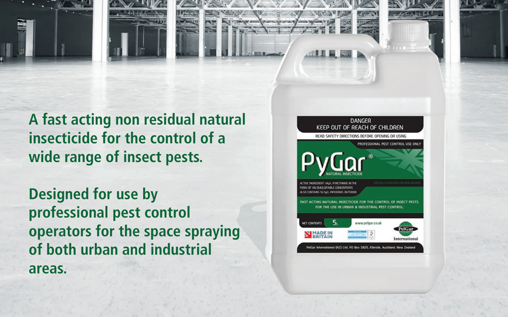 PyGar 5L - Natural Insecticide for Crawling and Flying Insects – PESTSTOP
