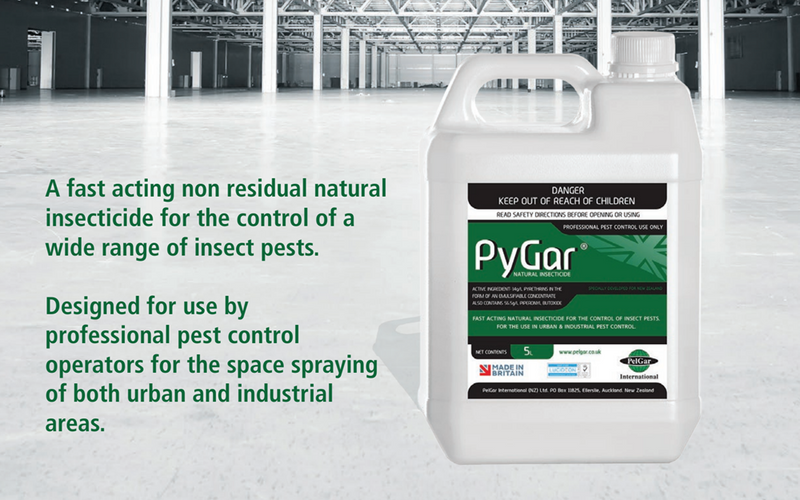 PyGar 5L - Natrual Insecticide for Crawling and Flying Insects