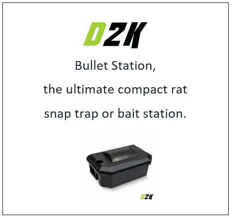 Bullet Rat Station with Snap Trap