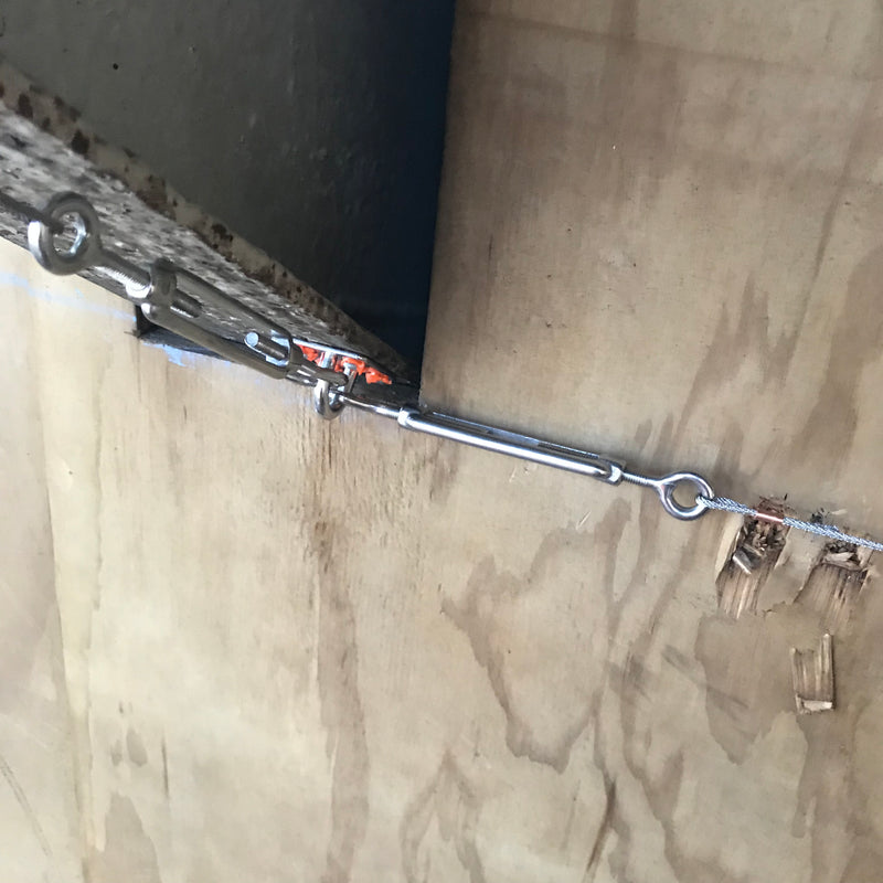 M6 Stainless Steel Turnbuckles Sizes Setup