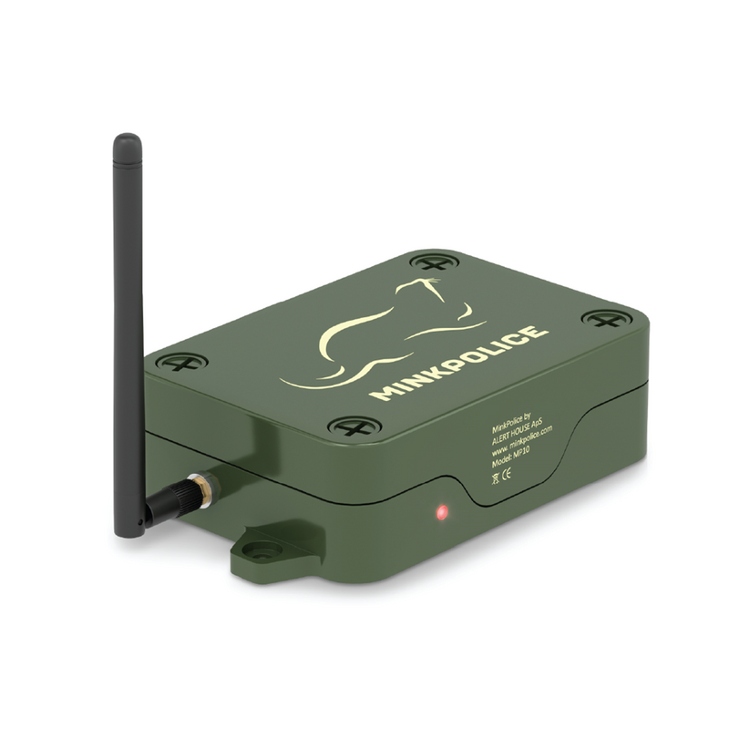 MinkPolice MP10 - 24/7 Monitoring Sensor Unit Nb-IoT