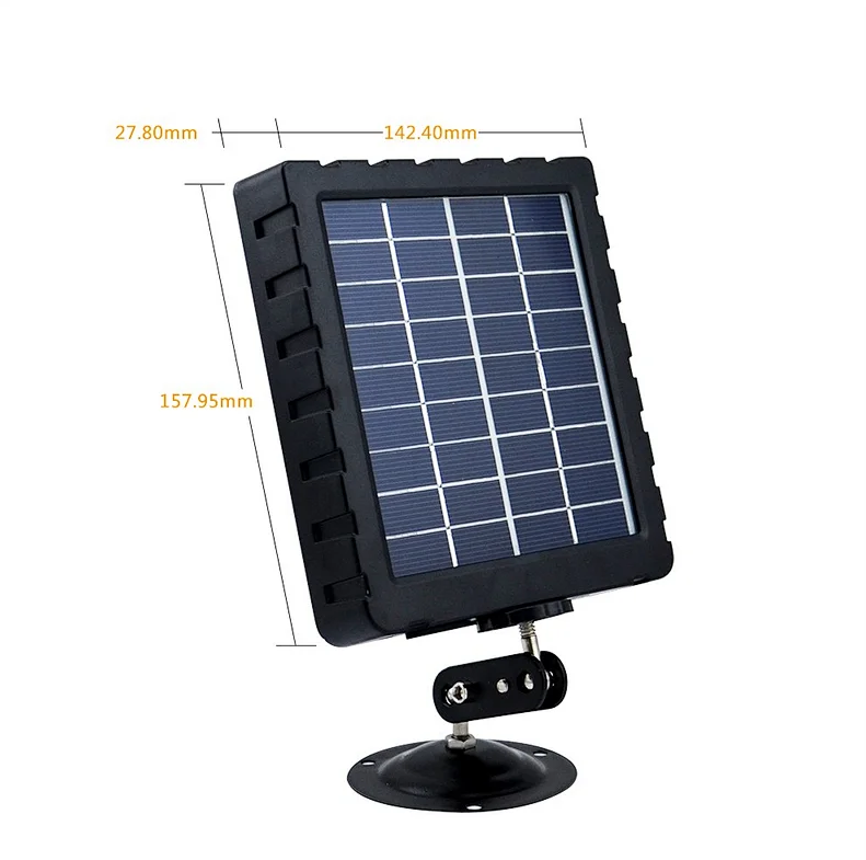 12v Battery Solar Kit with Wall Holder 