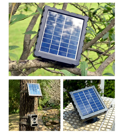 4G Trail Camera Solar Kit Outside 12V with Battery